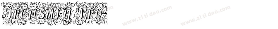 Treasury Pro字体转换